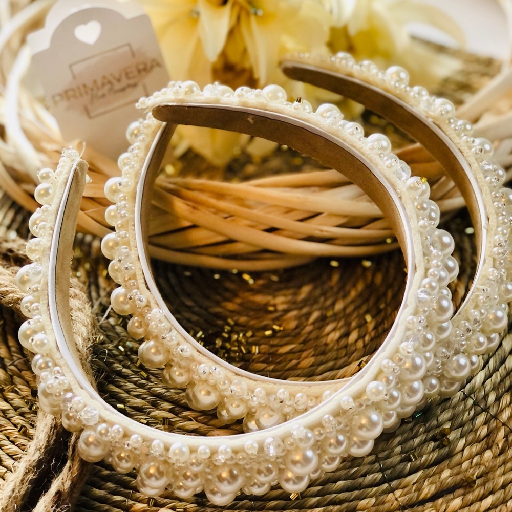 Pearl Ivory Headband